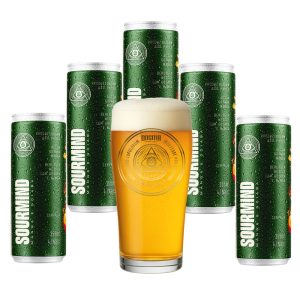 Kit 5x Dogma Sourmind 355ml + Copo Willy 320ml