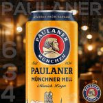 Paulaner Münchner Hell Lata 500ml Lager Alemã - Imagem 2
