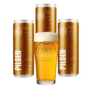 Kit 3x Pilsen Dogma 355ml + Copo Willy 320ml