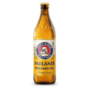 Cerveja Paulaner Munchner Hell Garrafa 500ml Lager Alemã