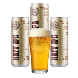Kit 3 Hazy IPA Dogma 355ml + Copo Willy 320ml