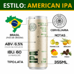 Kit American IPA Dogma 2un 355ml + Copo Willy 320ml - Imagem 4