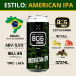 Kit 3 Cervejas American IPA Artesanais - Imagem 3