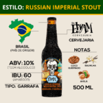 Cerveja Dr.ewam Cocada Czarina Russian Imperial Stout 500ml - Imagem 3