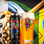 Kit Trooper Brasil IPA Bodebrown 473ml + Copo Pint Eddie - Imagem 2