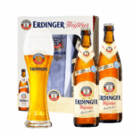 Kit 2 Cerveja Erdinger Weissbier 500ml Trigo Alemã + 1 Copo