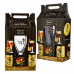 Kit Brugse Zot Blonde & Dubbel + Taça 330ml - De Halve Maan - Imagem 3