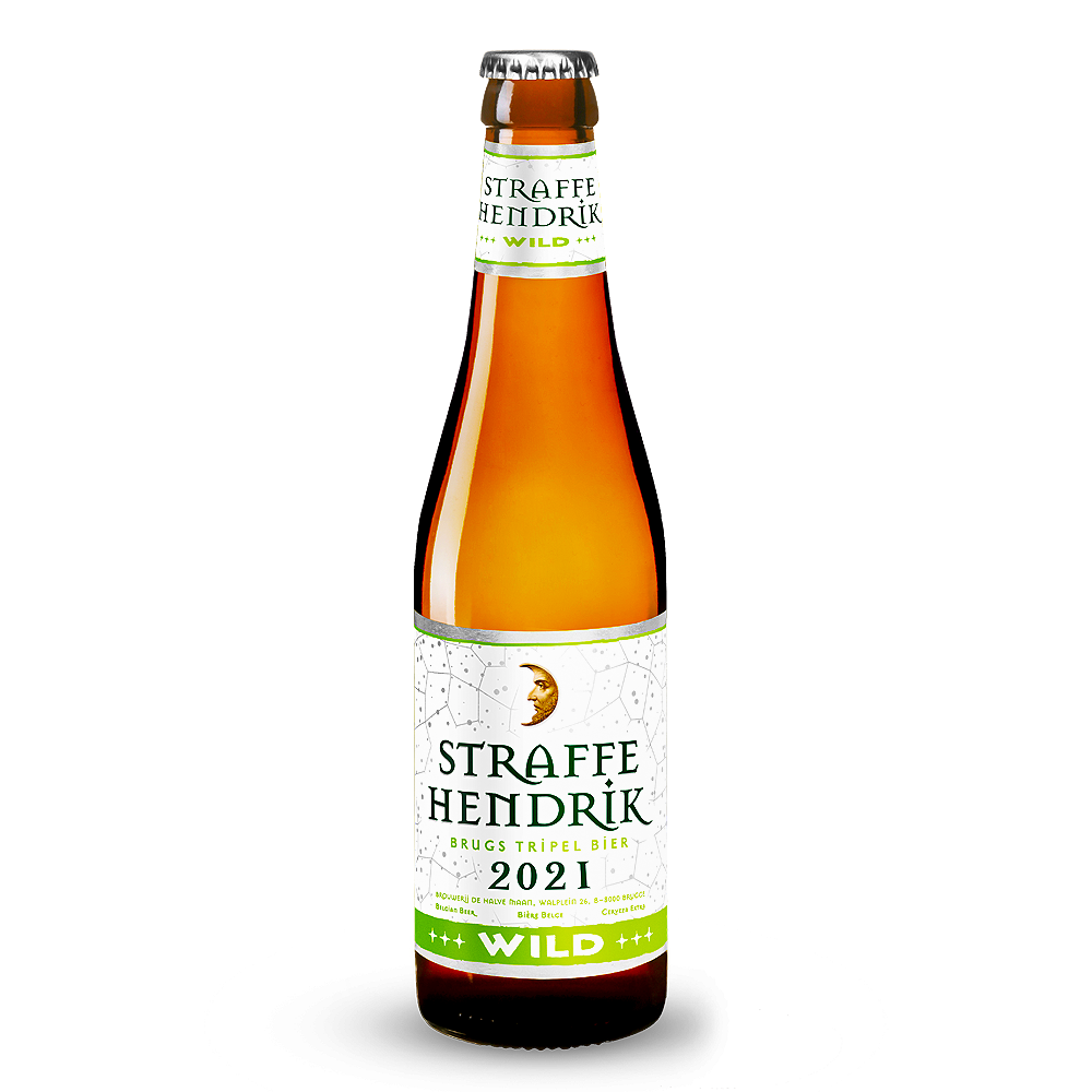 b52819b4c8df3e175701f1da320e4195.png Cerveja Belga Straffe Hendrik Wild 2021 330ml- De Halve Maan - Imagem 1