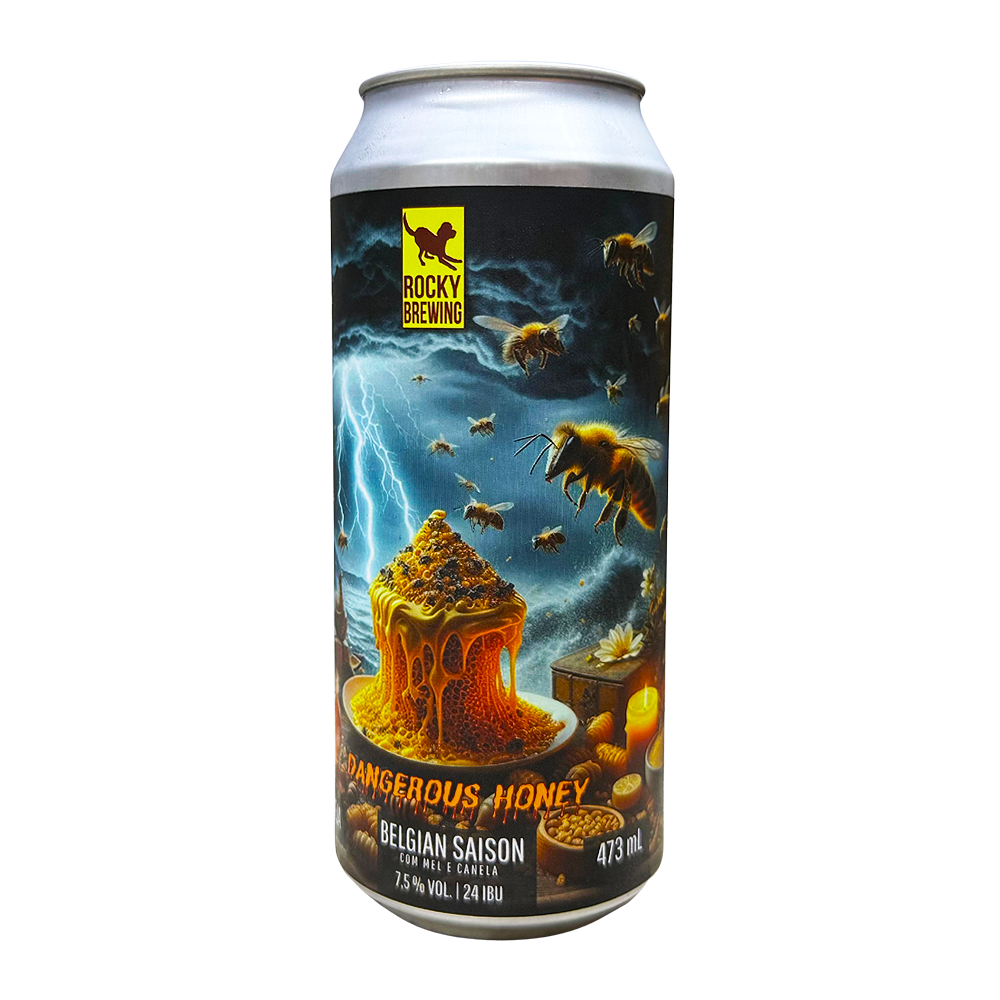 5054ad962bd5bf32d7892e73c0da3319-1.png Cerveja Rocky Brewing Dangerous Honey Belgian Saison 473ml - Imagem 1