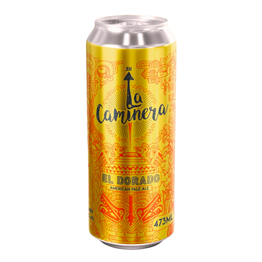 28df5e9cecb64b906ffc5ec21b1b3bd2.png Cerveja La Caminera El Dorado APA 5,4% 473ml - Imagem 1