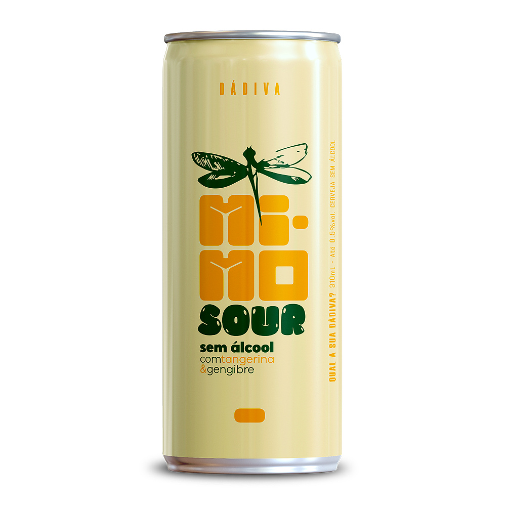 d648cea41fe39a1fc416fc47ee1555d7.png Cerveja Dádiva Mimo - Sour Sem Álcool 310ml - Imagem 1